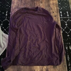Lululemon Purple 💜 Crewneck  Vented Pullover Size XL
